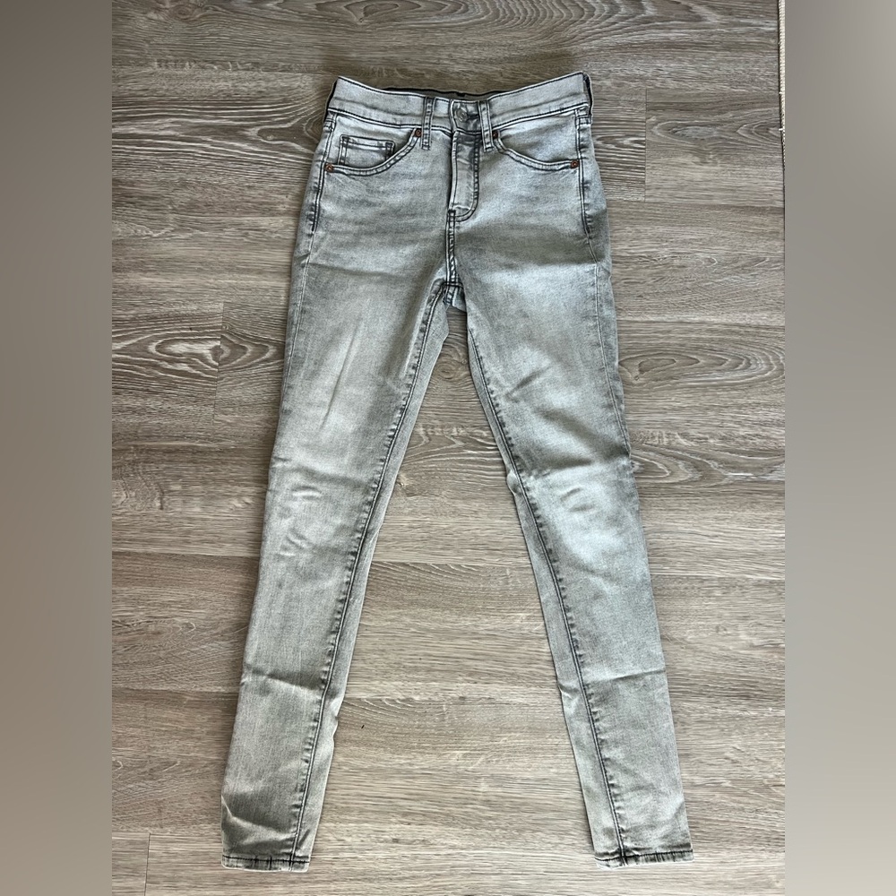 Express Women's Gray Jeans
